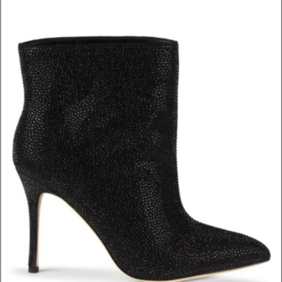 L'Agence Mariette Rhinestone Strassed Ankle Boot 9.5 Stiletto Bootie NWT $495 - Picture 2 of 7